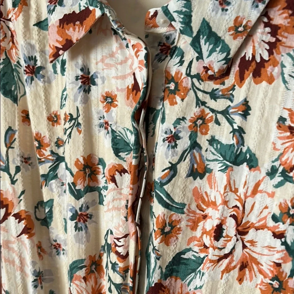 Floral Long Sleeve Dress - Picture 4 of 8